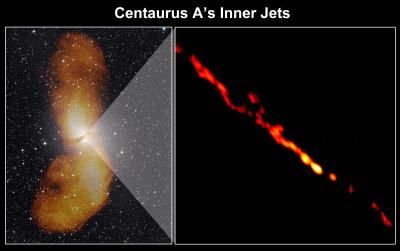Cen A, la galassia con il buco nero 50 milioni vi volte più grande del Sole