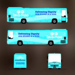 Docce in autobus per i senzatetto