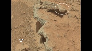 Ciottoli levigati su Marte sono la prova conclusiva della presenza di acqua in passato. Crediti: Image credit: NASA/JPL-Caltech/MSSS