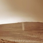 Dust Devil fotografato su Marte