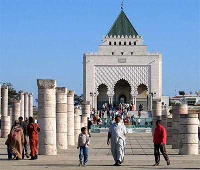 Marocco, mausoleo di Mohammed V in Rabat