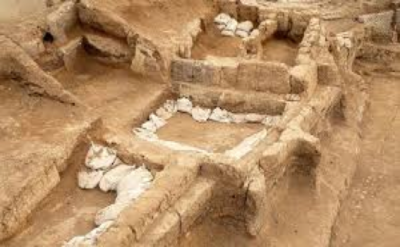 Scavi archeologici del sito di Catalhoyuk (Wikipedia)