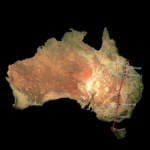 Catena di vulcani lunga 2000 chilometri individuata in Australia