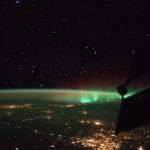 Astronauta Luca Parmitano fotografa aurora boreale