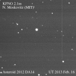Asteroide 2012 Da14 osservato dagli astronomi: ecco il video