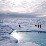 La calotta glaciale artica lascia il posto al mare aperto